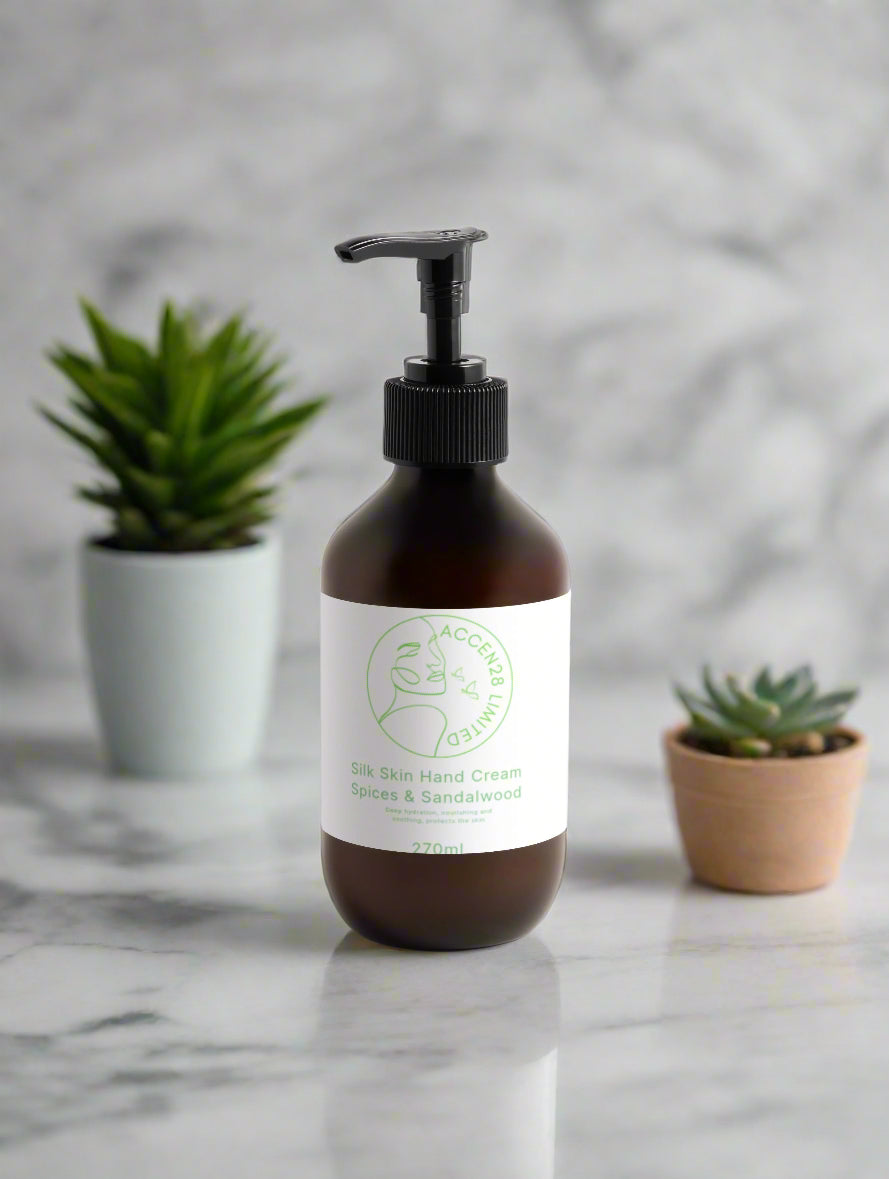 Silk Skin Hand Cream, Spices & Sandalwood