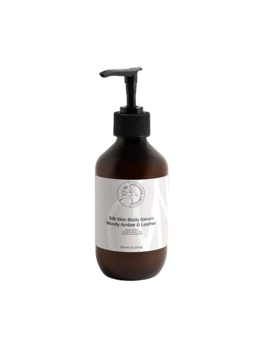 Silk Skin Body Serum, Woody Amber & Leather