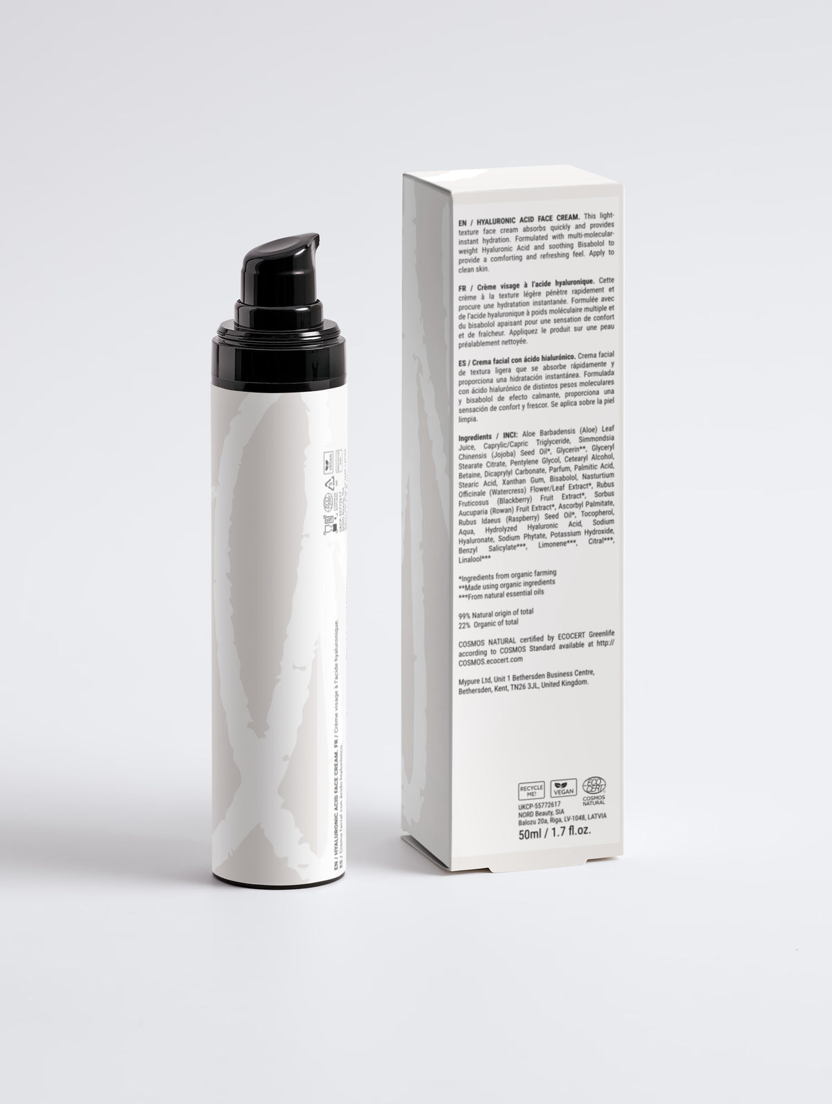 Hyaluronic Acid Face Cream for Men