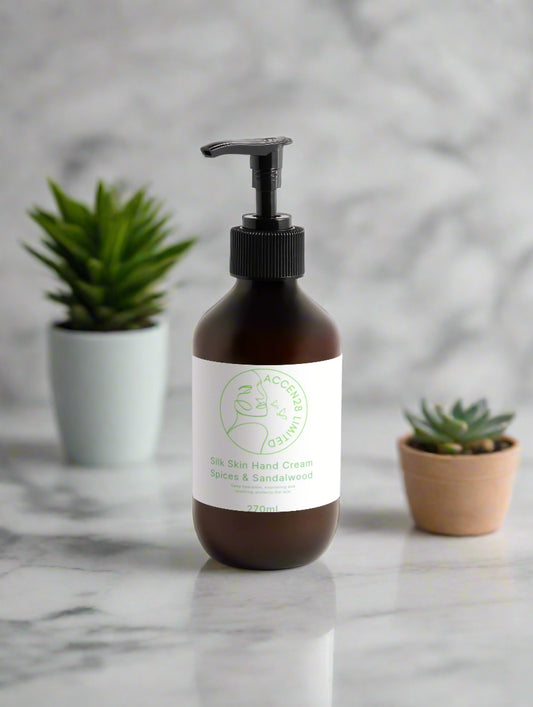 Silk Skin Hand Cream, Spices & Sandalwood