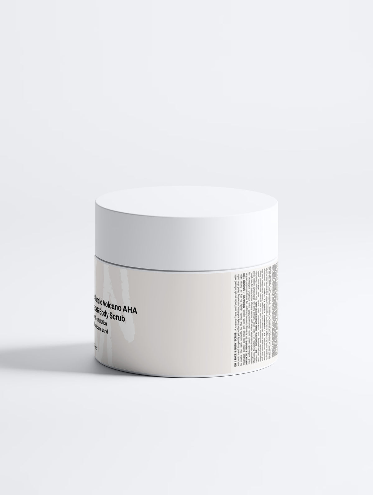 Icelandic Volcano AHA Face & Body Scrub