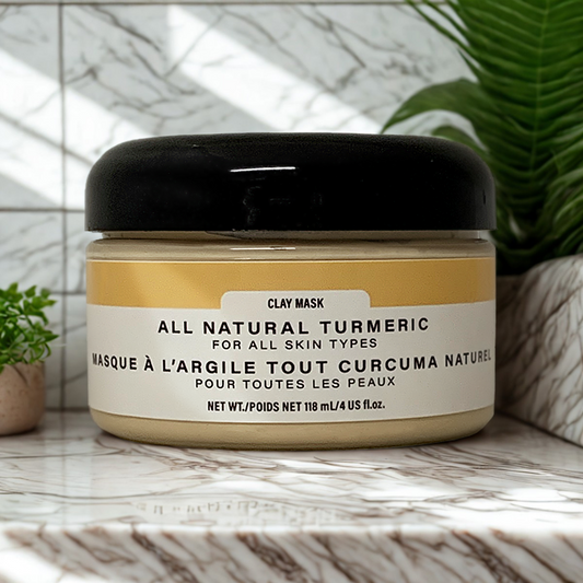 Clay Mask - All Natural Turmeric (All Skin Types) - 118 mL